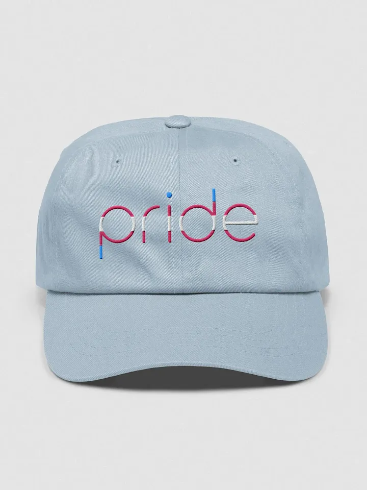 trans pride in lowercase - Embroidered Hat product image (1)