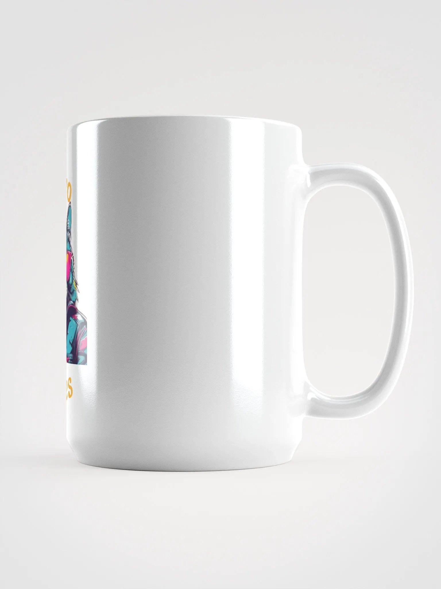 Retro Vibes Cat Mug product image (1)
