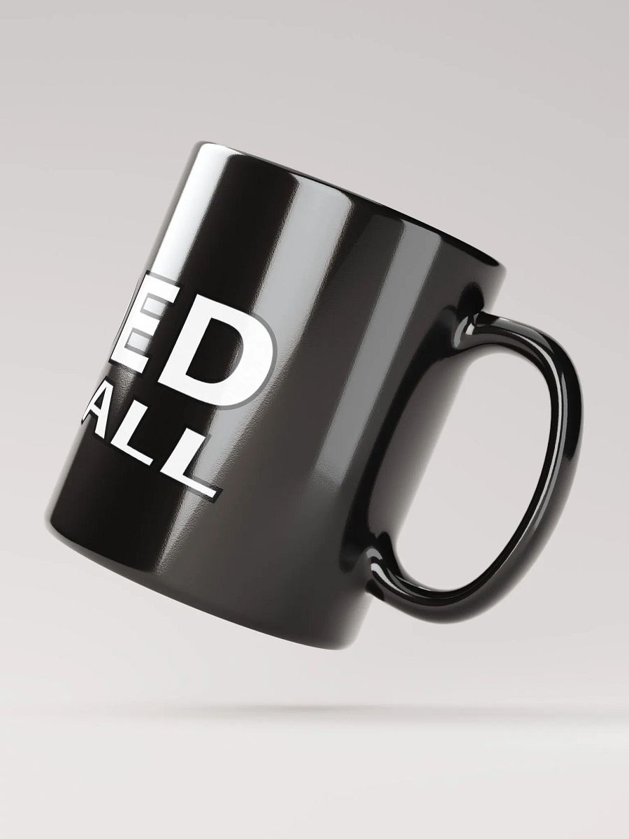 Divided We Fall - White - Black Glossy Mug product image (5)