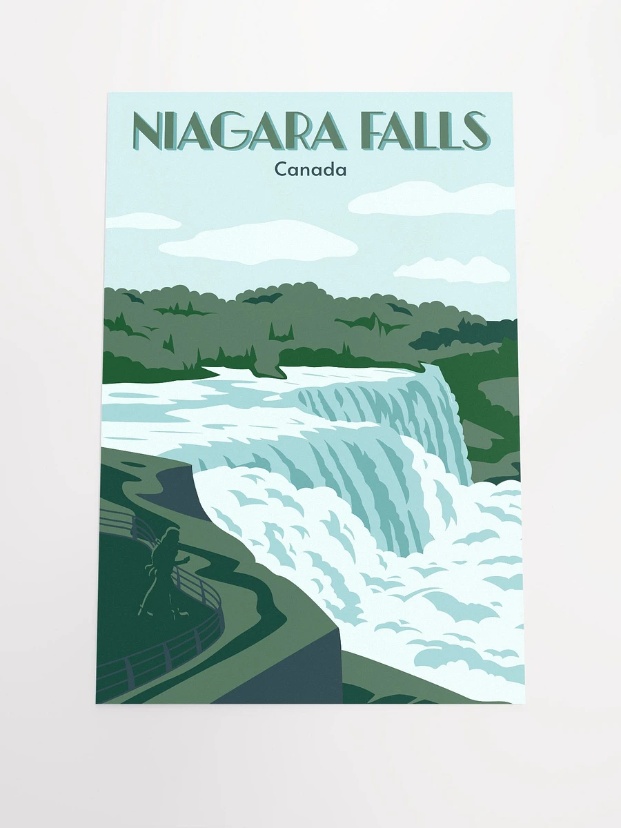 Niagara Falls Wonder - Illustrated Poster product image (1)