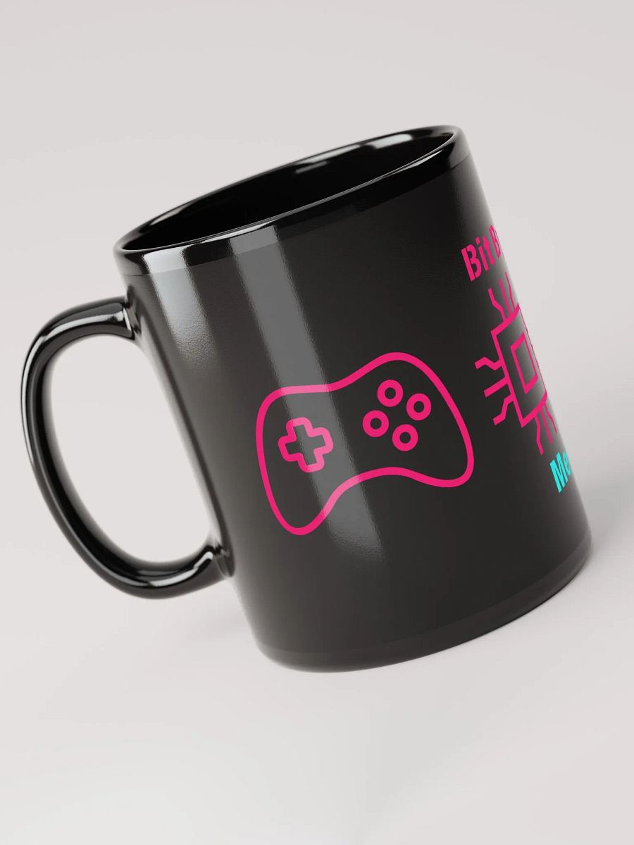 Bit By Bit Media Retro Color Scheme Black Mug product image (3)