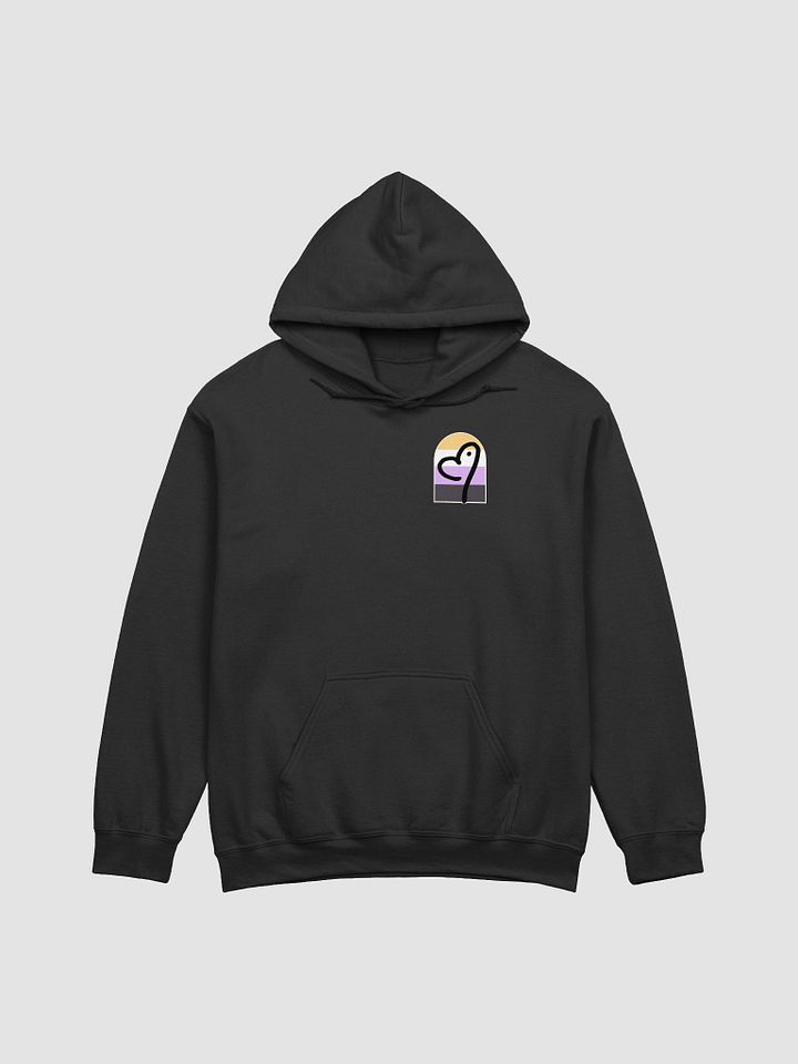 Non-Binary Flag - Pride Logo Hoodie product image (2)