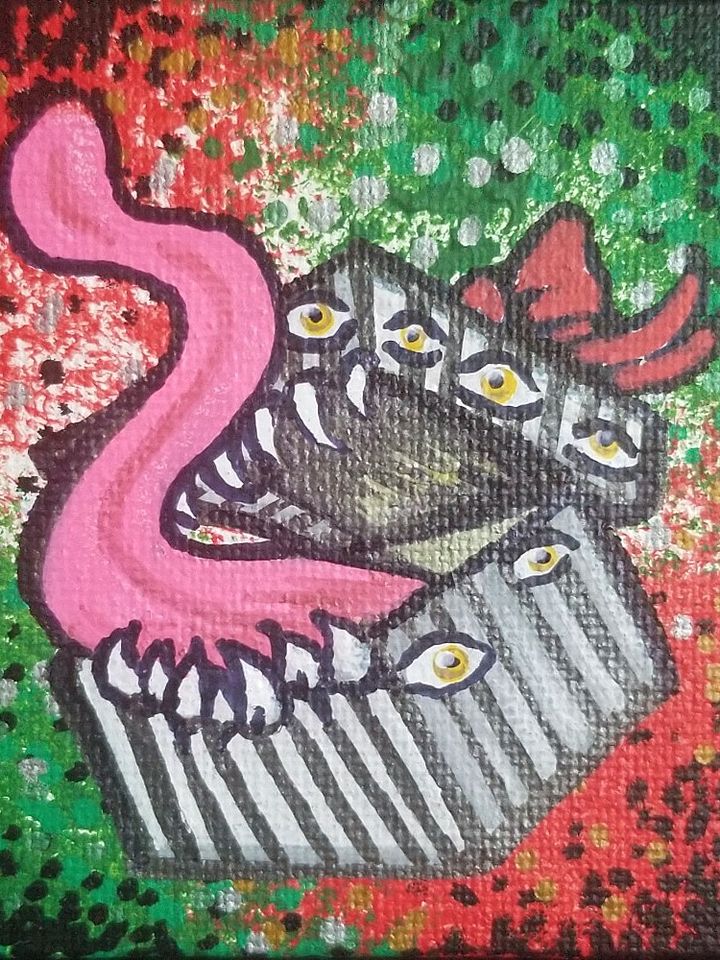 Gift Mimic (Red/Green) Print product image (1)