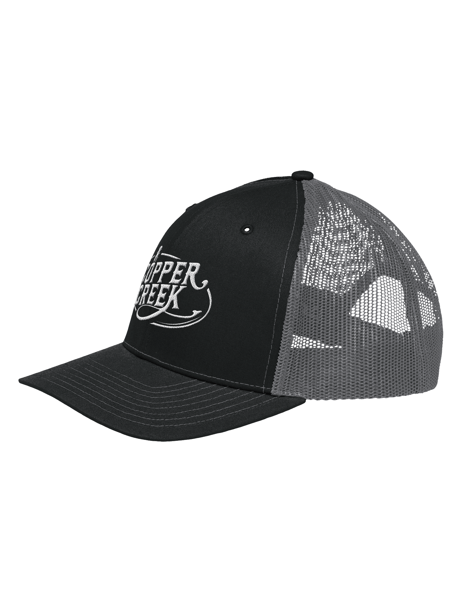 Coper Creek Trucker Hat 0- White Logo product image (2)