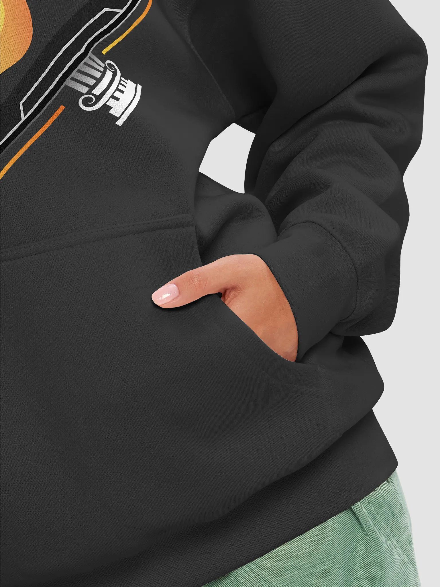ProStoic Pocketed Hoodie (Logo Only) product image (29)