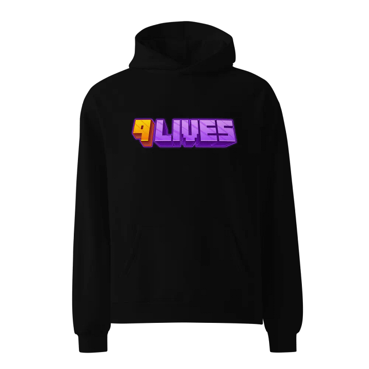 9 Lives Oversized Unisex Hoodie product image (1)