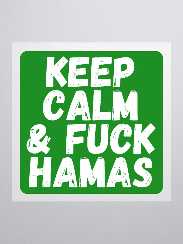 Keep Calm & F HMS Sticker (Green) product image (3)