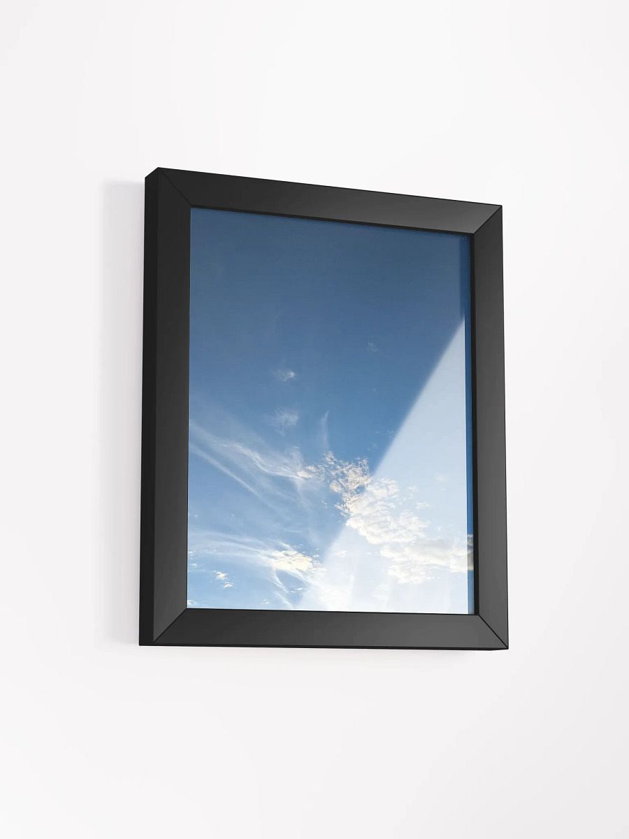 To the Clouds (Framed Enhanced Matte Poster) product image (2)