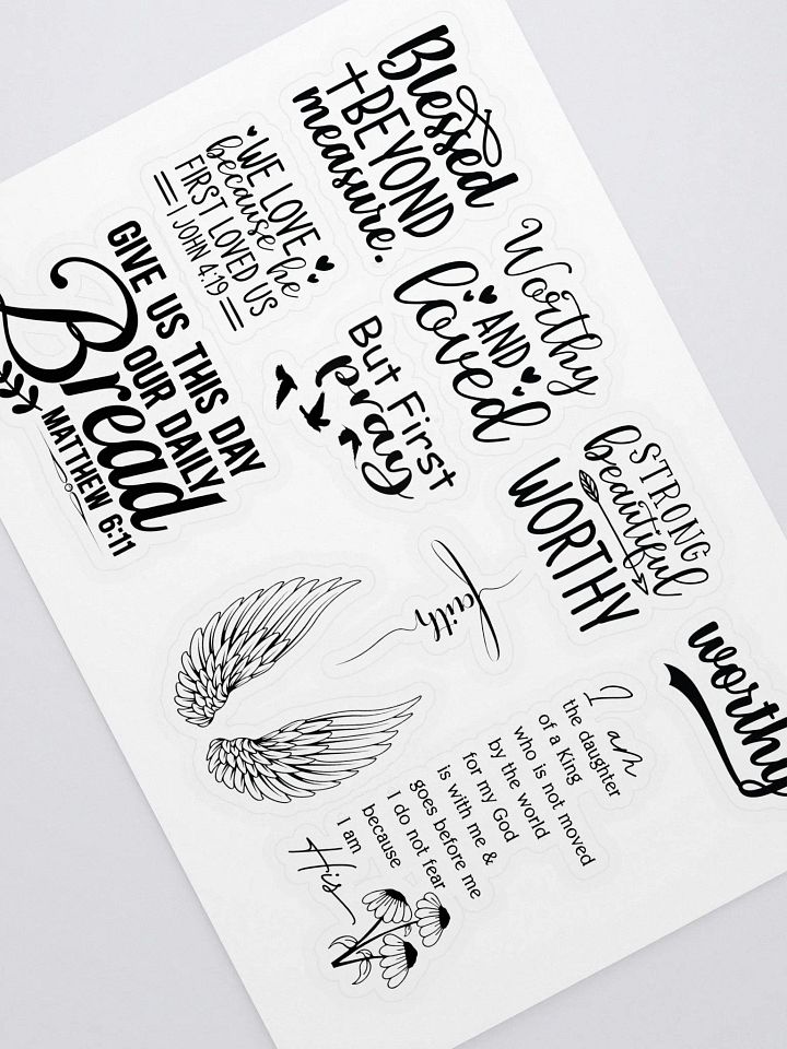 Assorted Christian Stickers product image (1)