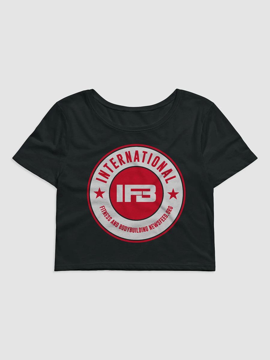 IFBNewsfeed.Org's Bella+Canvas Women's Crop Baby Tee product image (1)