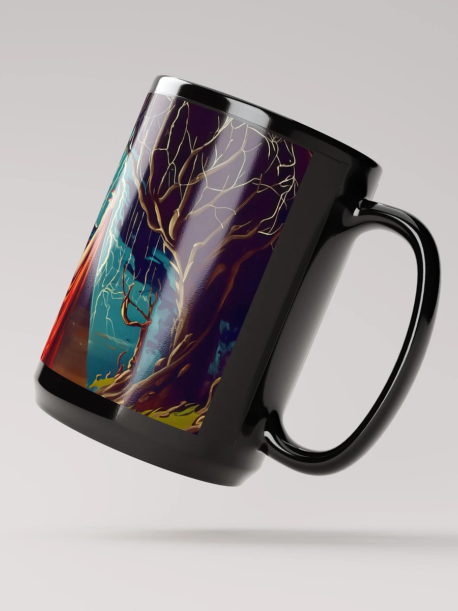 Vampire in the Night Black Glossy Mug product image (3)