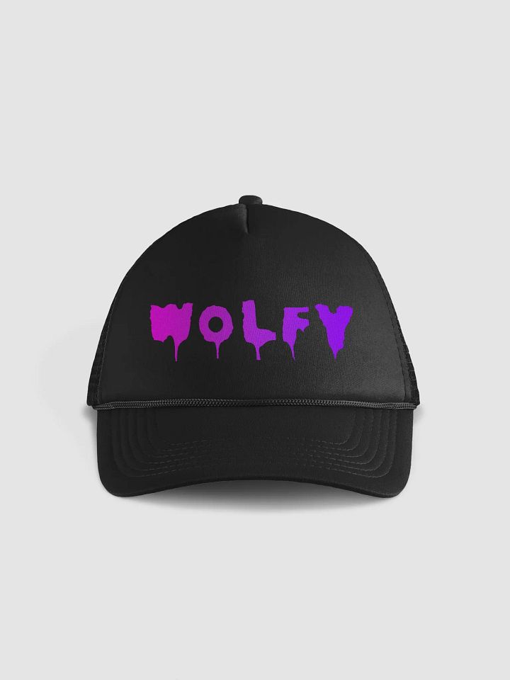 Wolfy Fusion Trucker Hat (Pink-Purple product image (3)