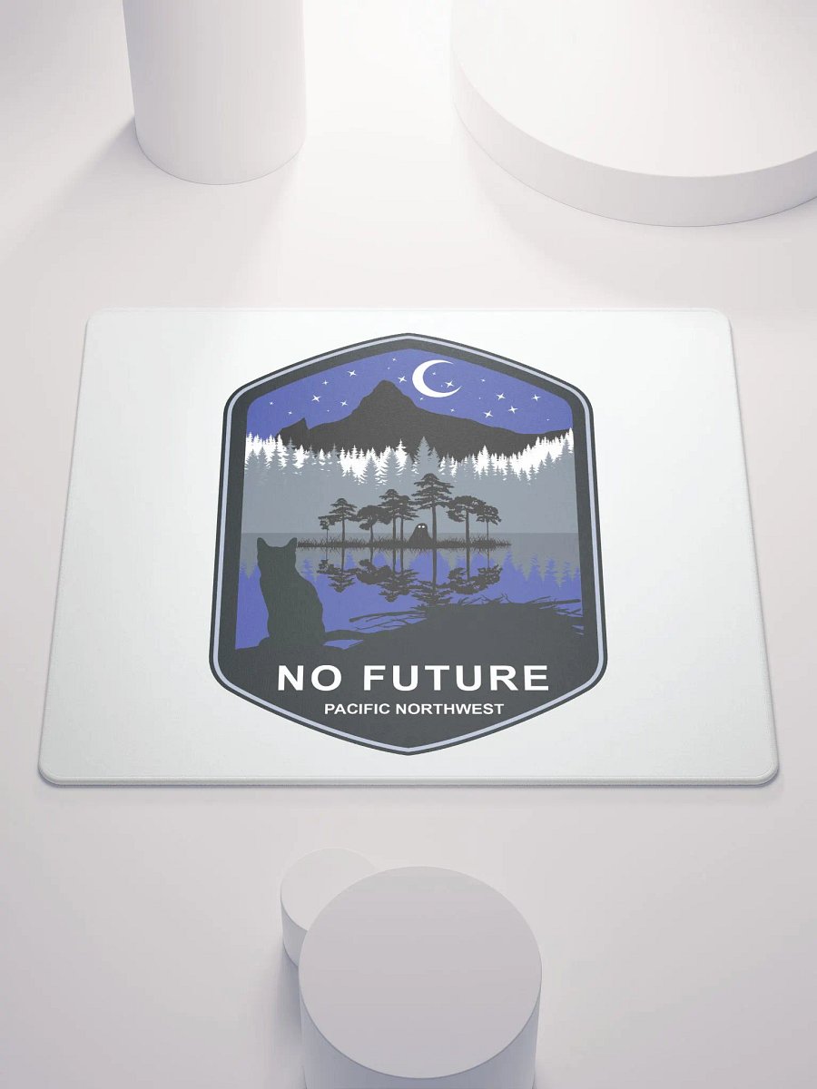 Cat under the Moon Gaming Mousepad product image (2)