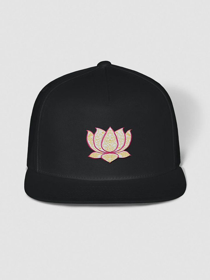 Lotus Bloom Snapback Cap product image (1)