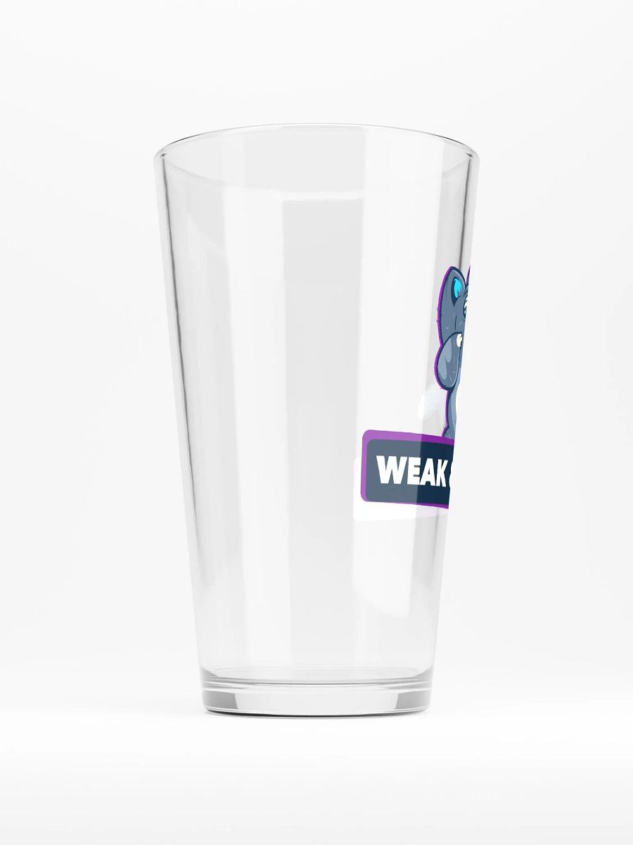 Weak and Decadent Pint Glass product image (2)