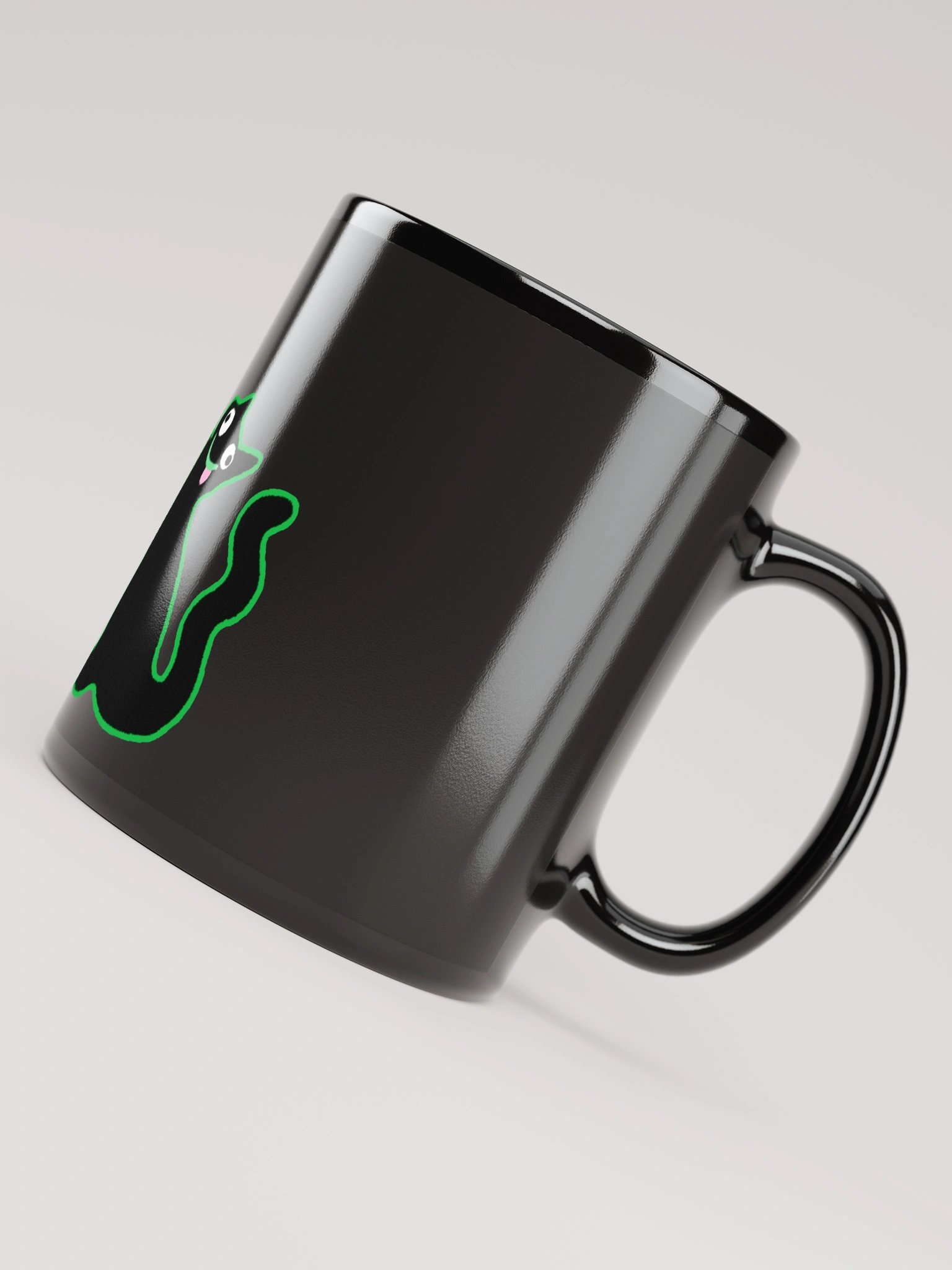 Black Mug - DerpCat holding 2025 Logo product image (5)