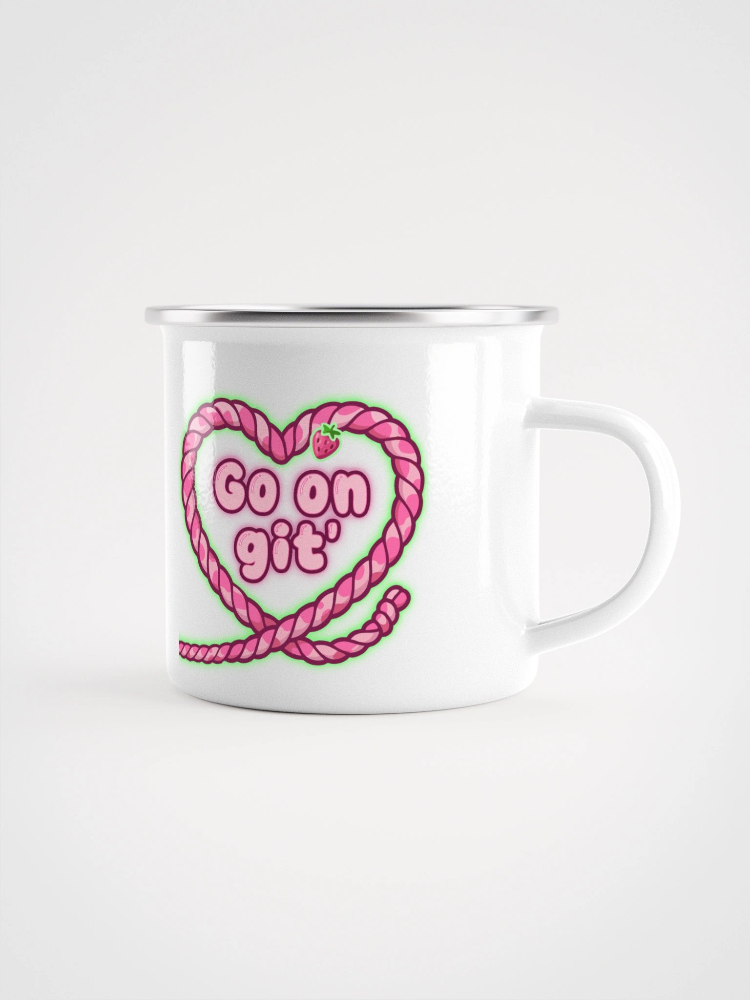 Go On Git' Enamel Mug product image (1)