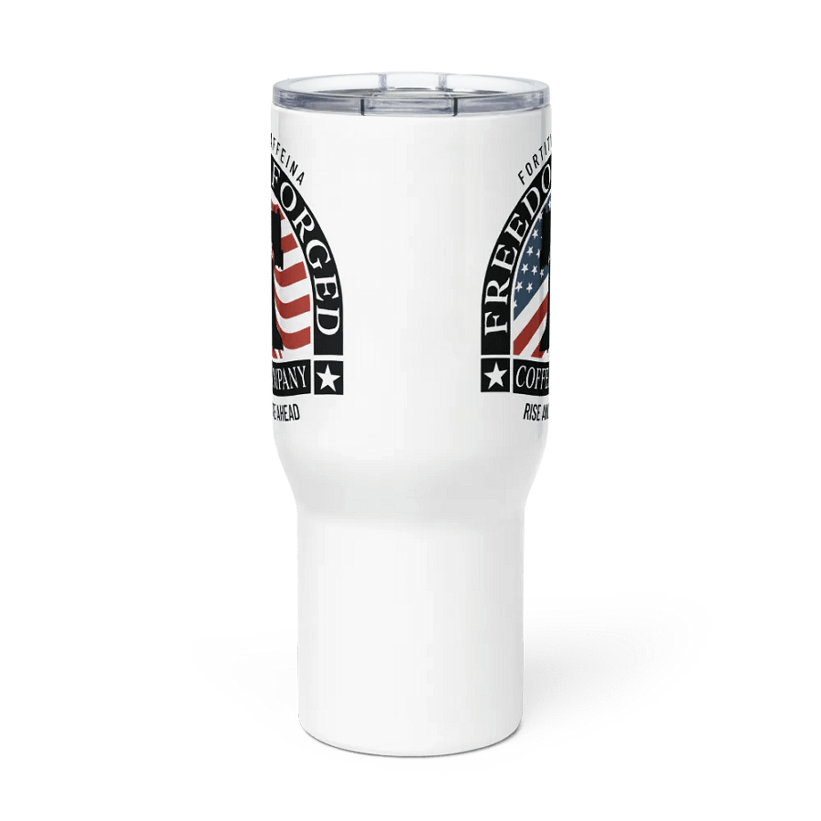 Freedom Forged Travel Tumbler – Built for the Journey product image (3)