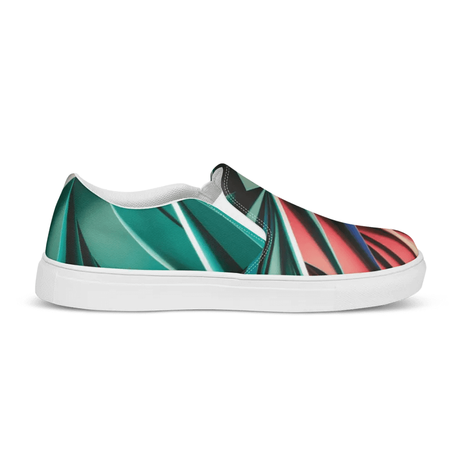 TDS Music Abstract Fusion Men's Slip-On Canvas Shoes product image (9)