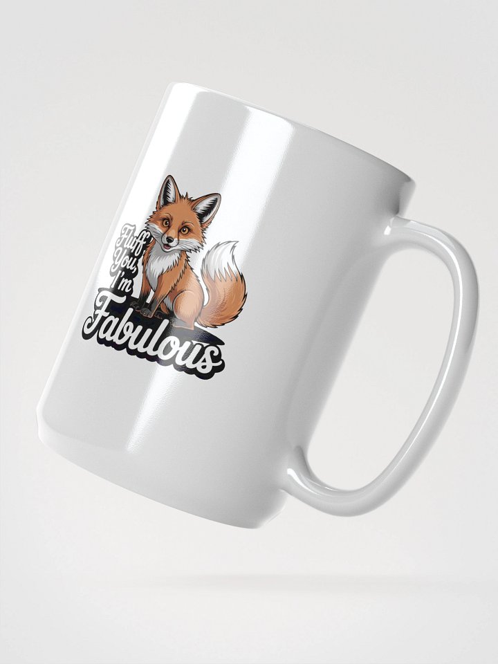Fabulous Fox White Glossy Mug product image (2)
