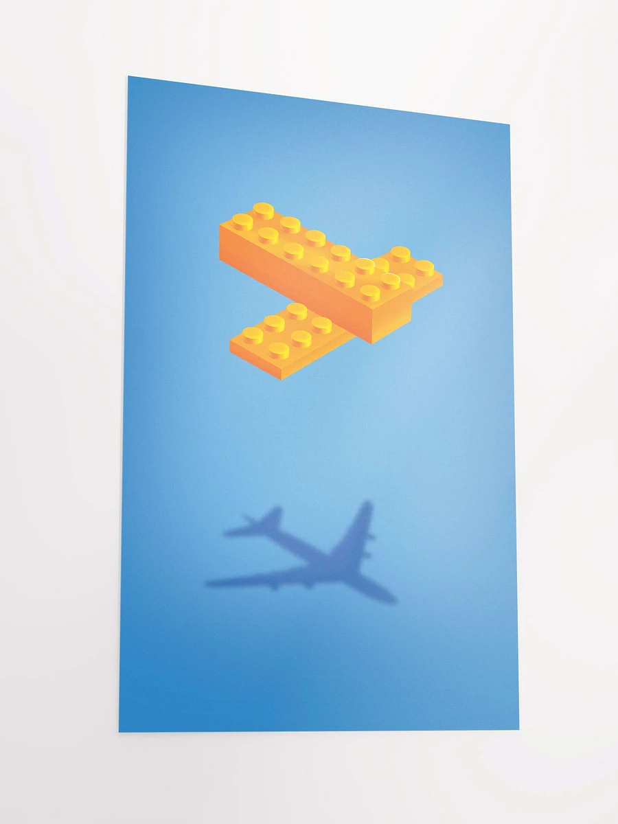 Plane (Orange) | Poster product image (3)