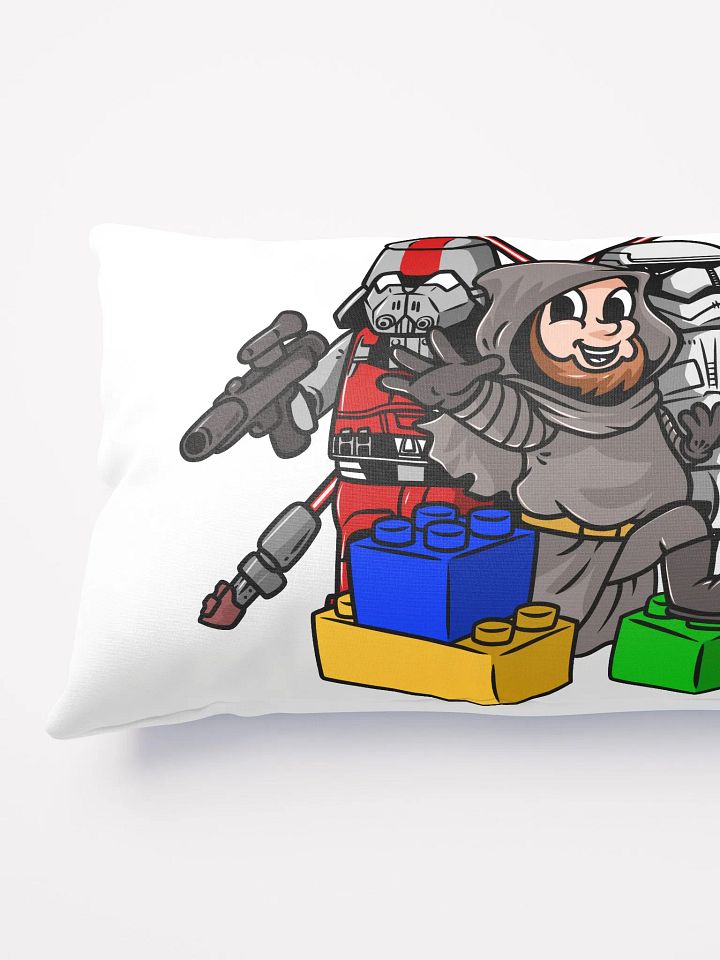 Spaceport Cartoon pillow product image (2)