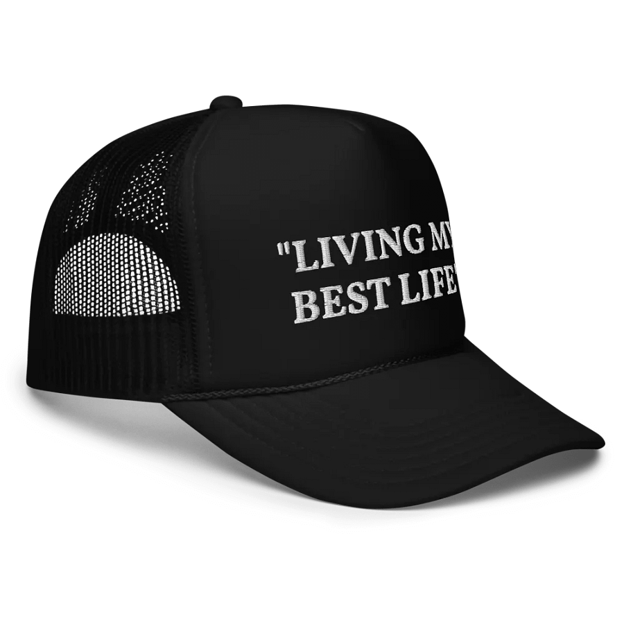 Living My Best Life - Embroidered Trucker Cap product image (3)