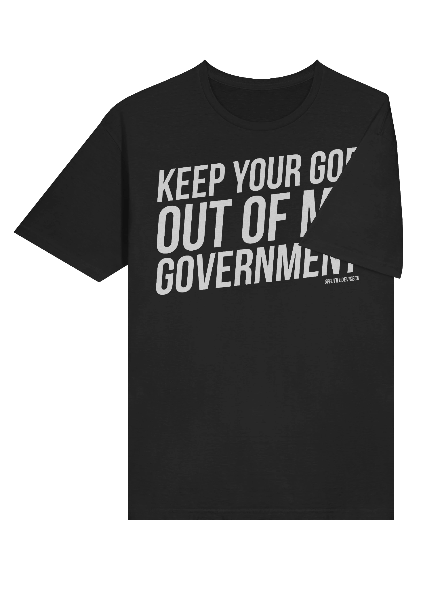 FUTILE DEVICE: KEEP YOUR GOD OUT OF MY GOVERNMENT (UNISEX) product image (6)