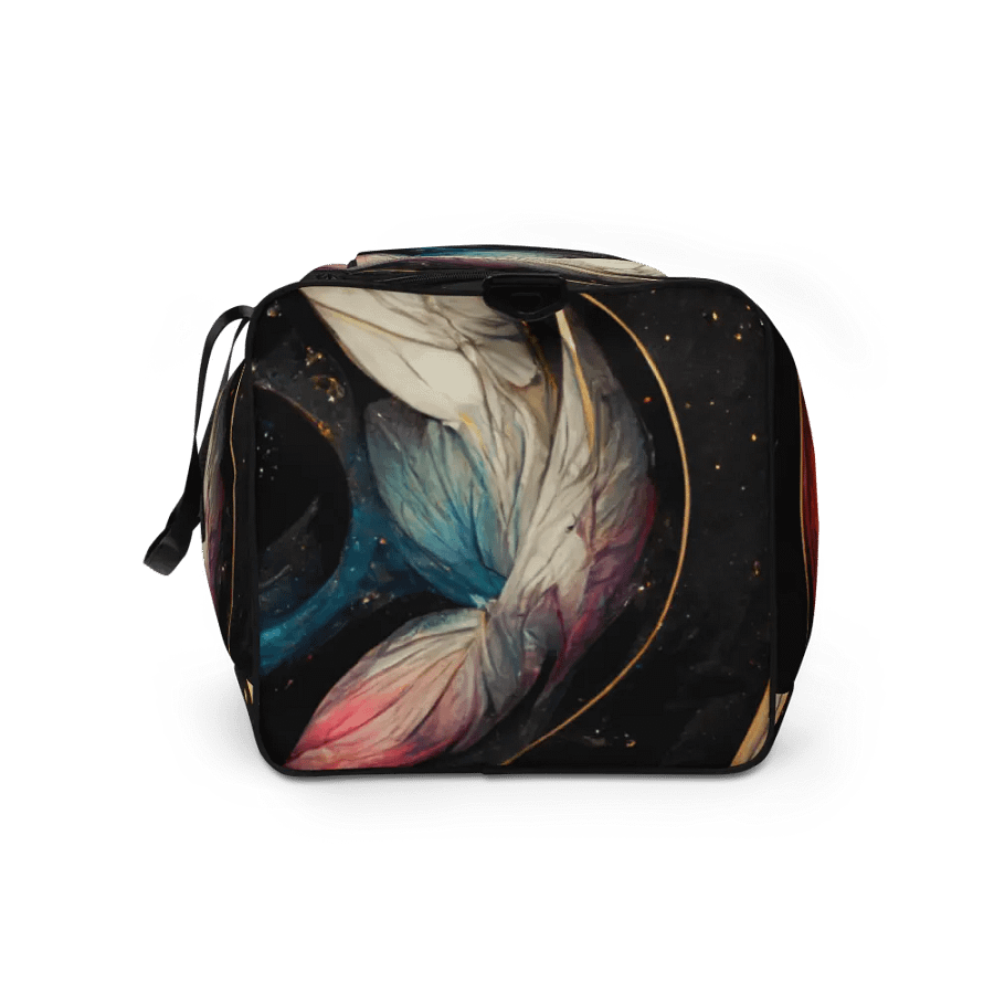 Cosmic Feathers All-Over Duffle Bag product image (9)