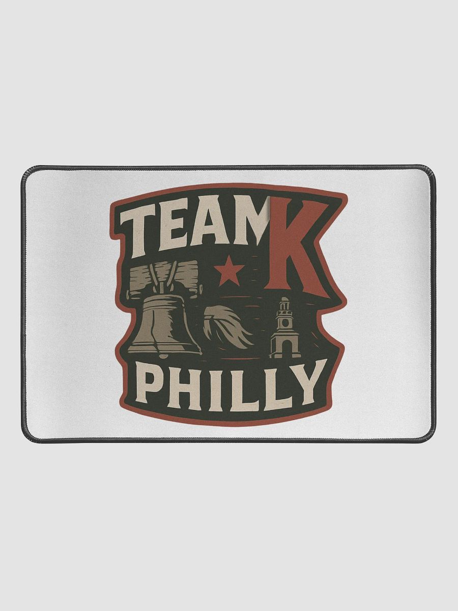 Team K Philly Desk Mat 12" x 18" product image (1)
