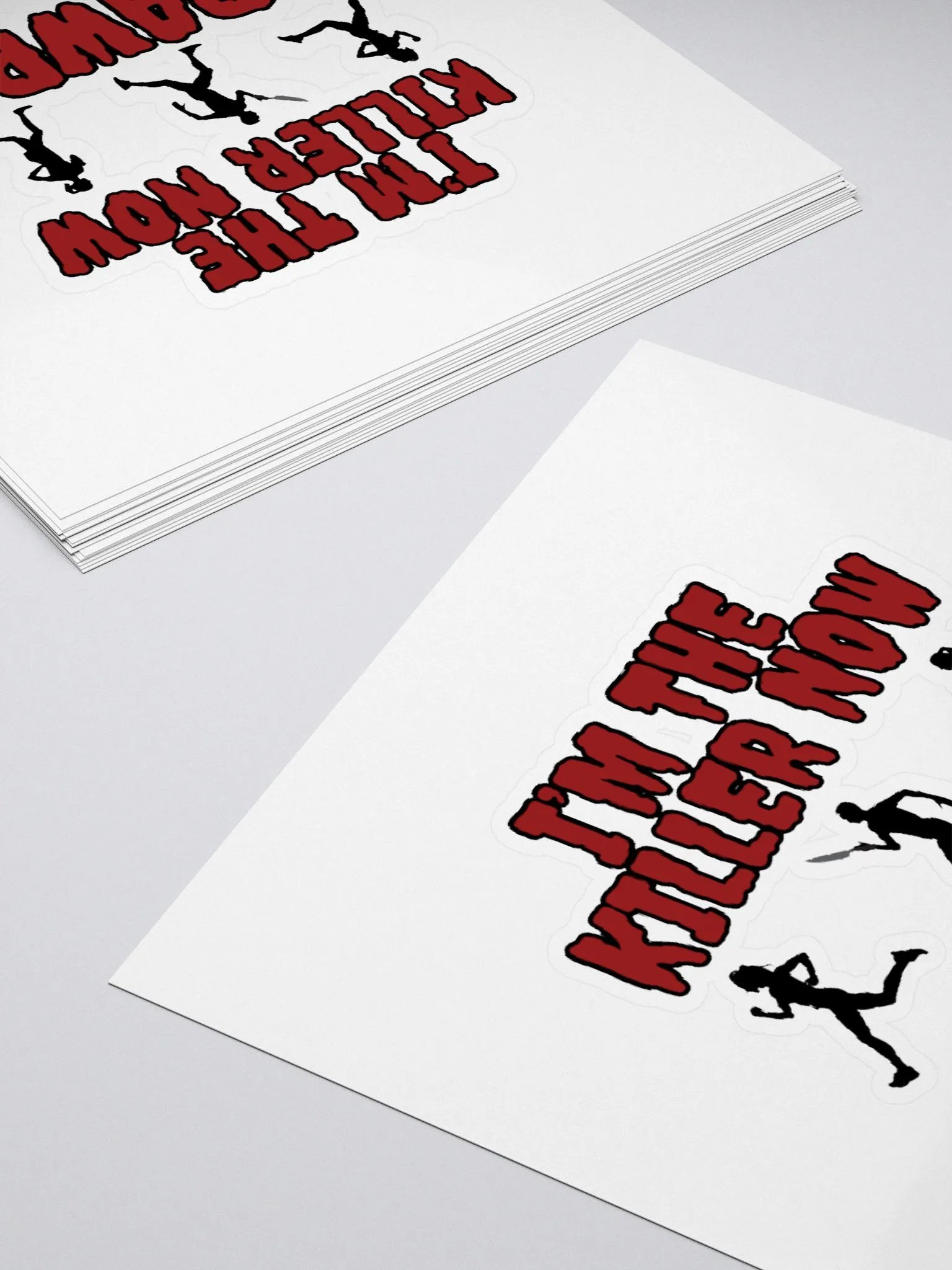 I'm the killer now sticker product image (4)