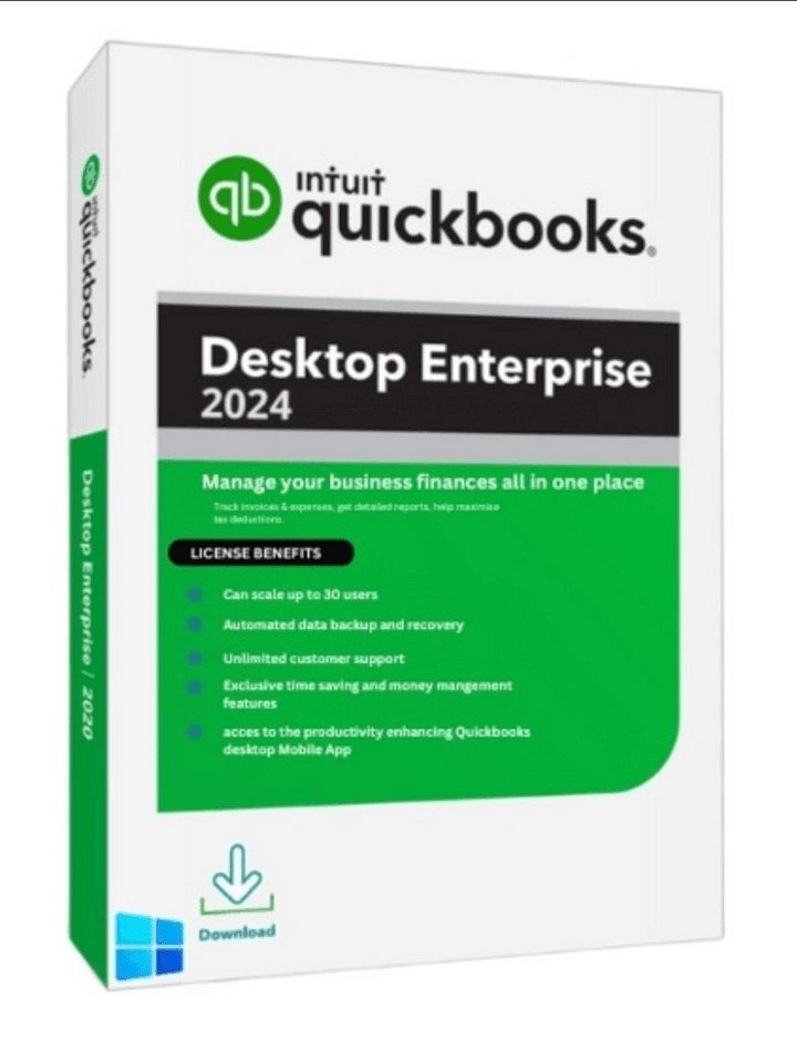 QuickBooks Desktop Pro 2024 For windows | Accounting Software for Small Business | Instant Download product image (1)