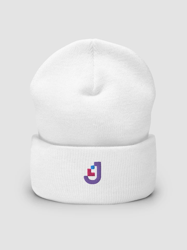 Jennah Embroidered Cuffed Beanie product image (1)