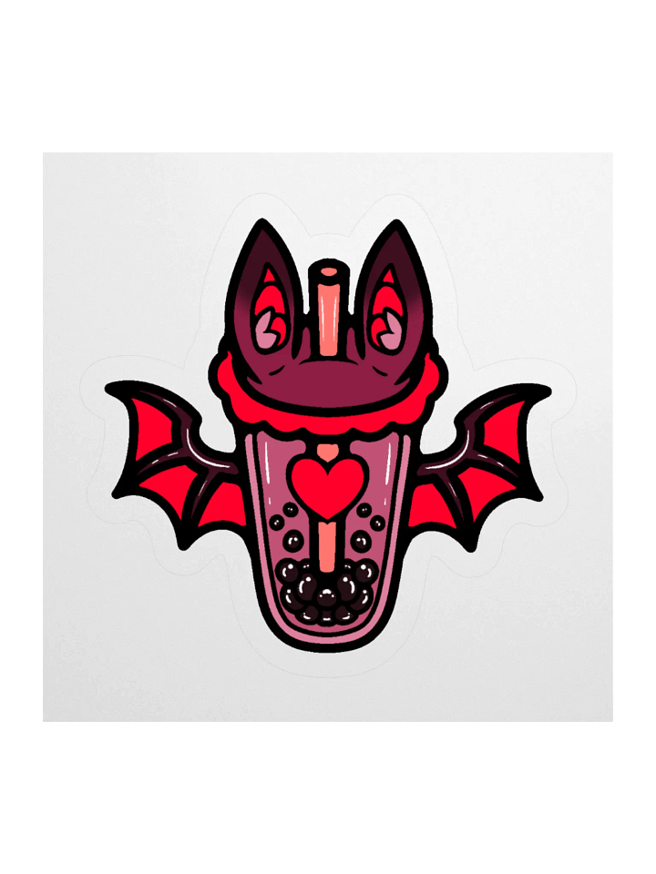 MatchaEXE Red Bobat Sticker product image (3)