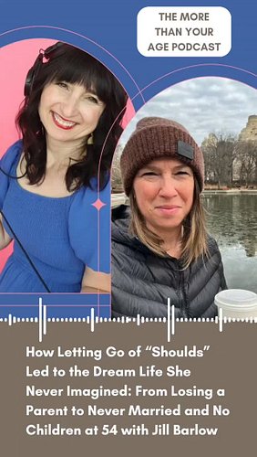 Such wise words from a wise woman. 
Thank you @jillbarlow .

This is Episode 103: How Letting Go of “Shoulds” Led to the Drea...