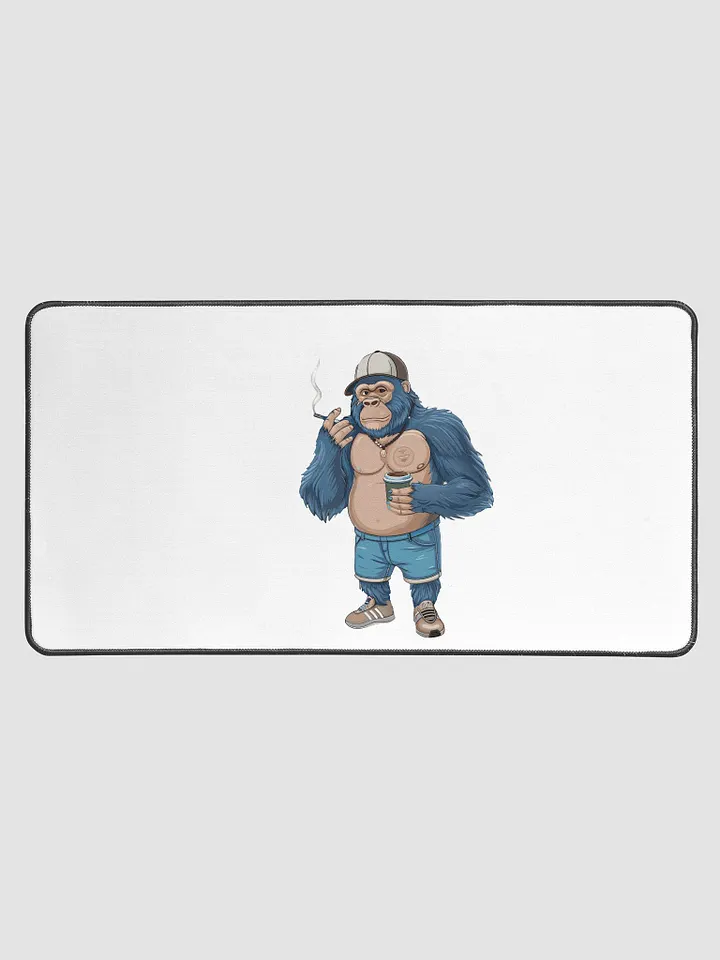 Blue Gorilla Desk Mat 15.5" x 31.5" product image (1)