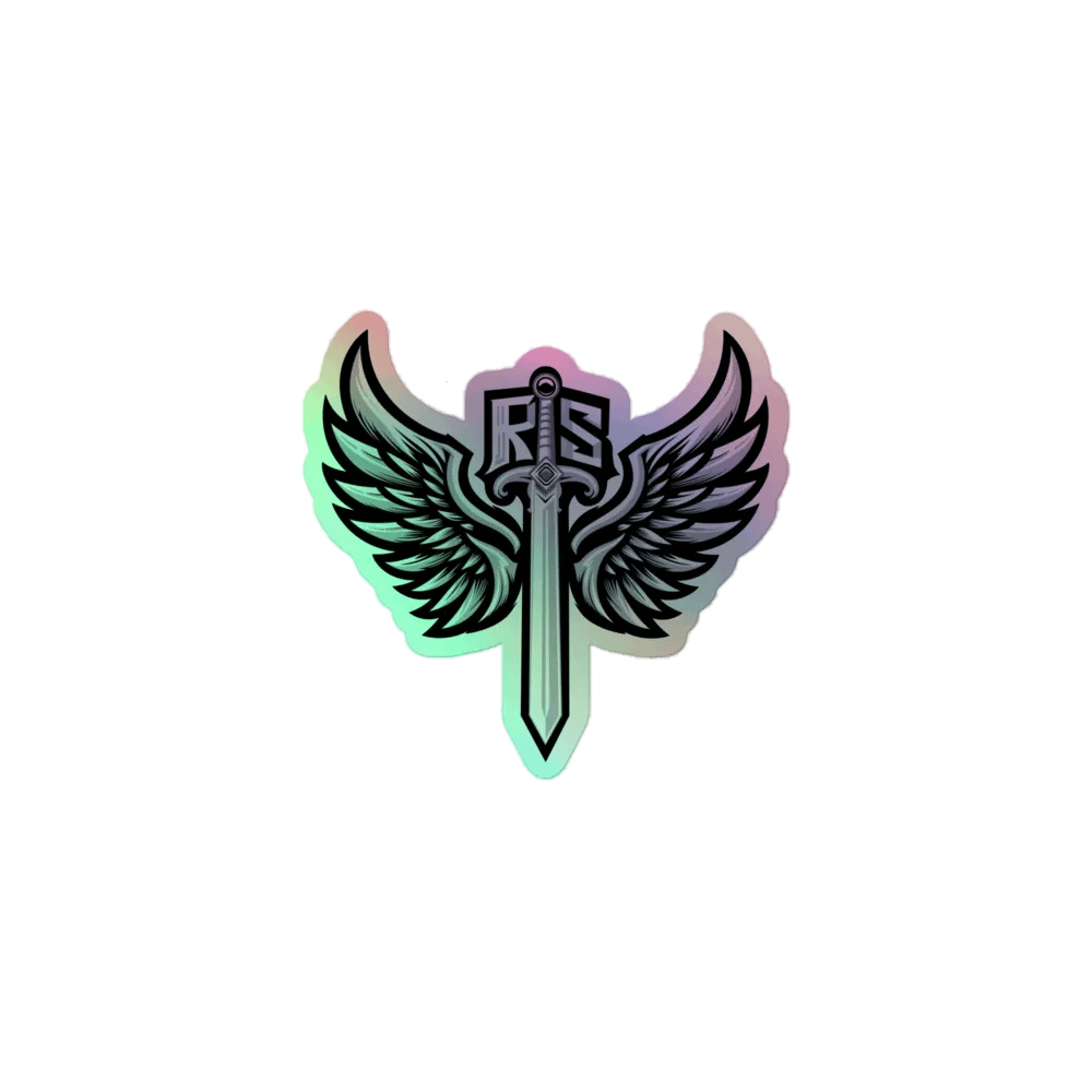 RS Team Logo Sticker Holographic product image (1)
