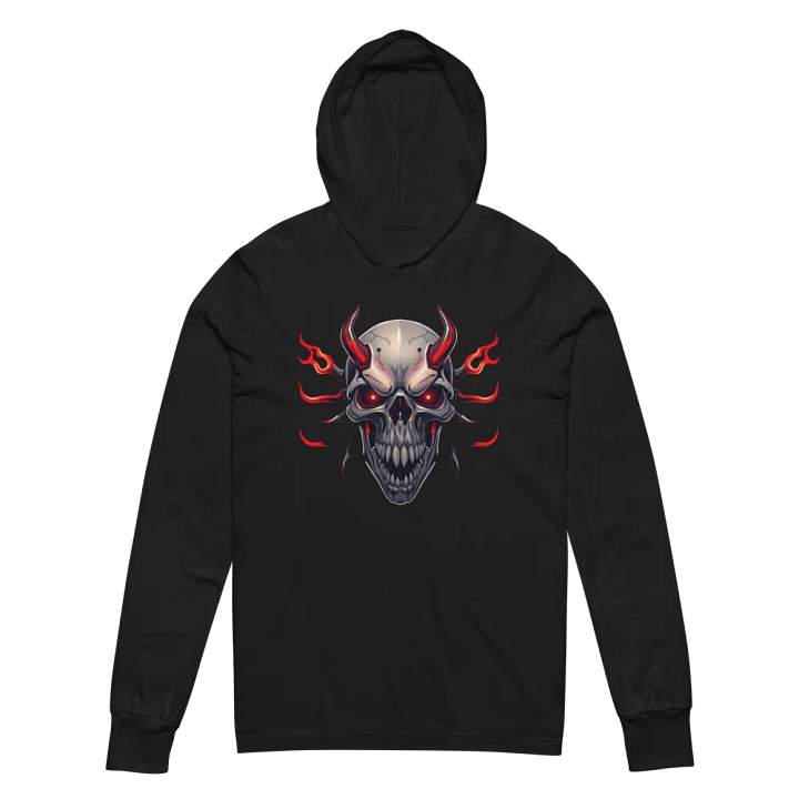 Infernal Skull Unisex Hoodie Tee Bella+Canvas (Adult Unisex) product image (2)