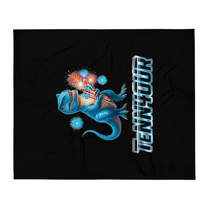 TeNN4OUR Mascot Cozy Fuzz Throw Blanket product image (2)