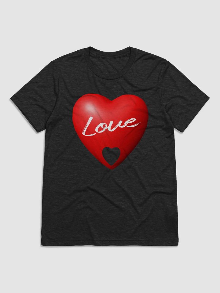 Love in a 3D Heart T-Shirt product image (1)