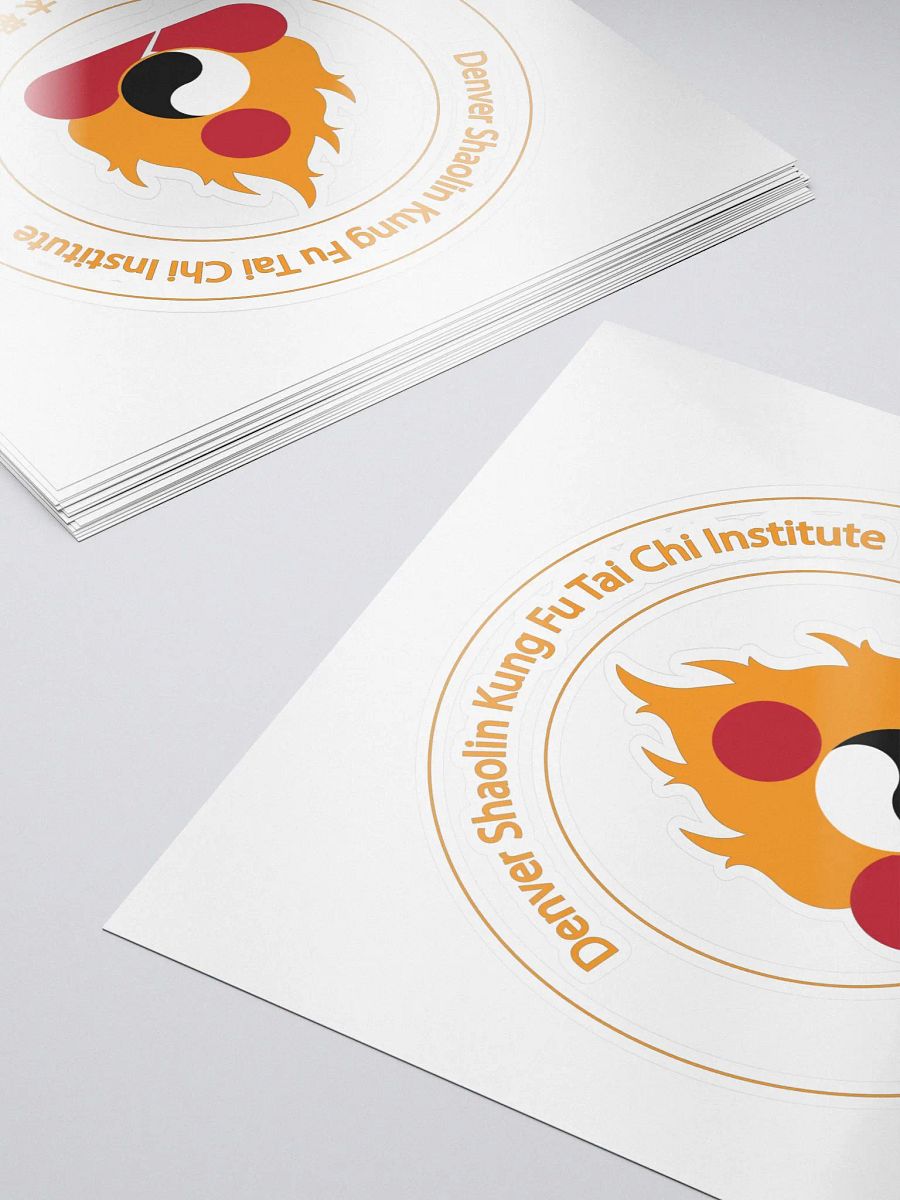 Orange Logo Sticker product image (5)
