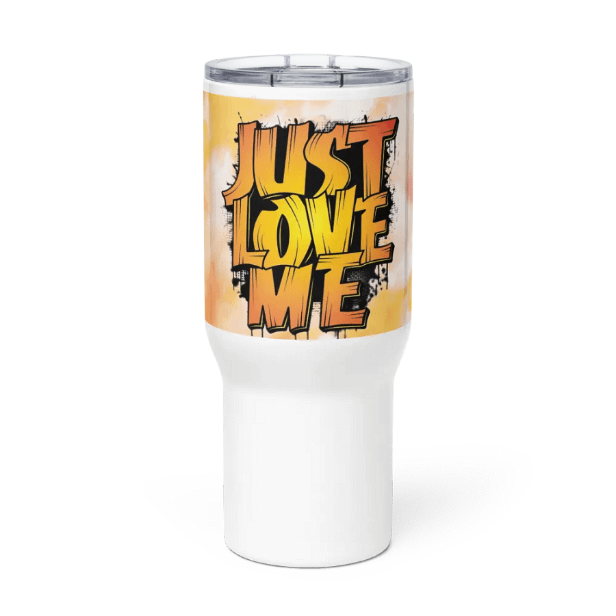 Vibrant Love Graffiti Travel Mug product image (3)