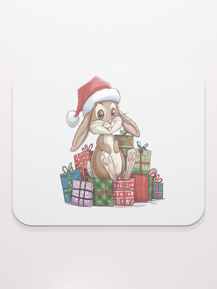 Santa Bunny Classic Mouse Pad product image (2)