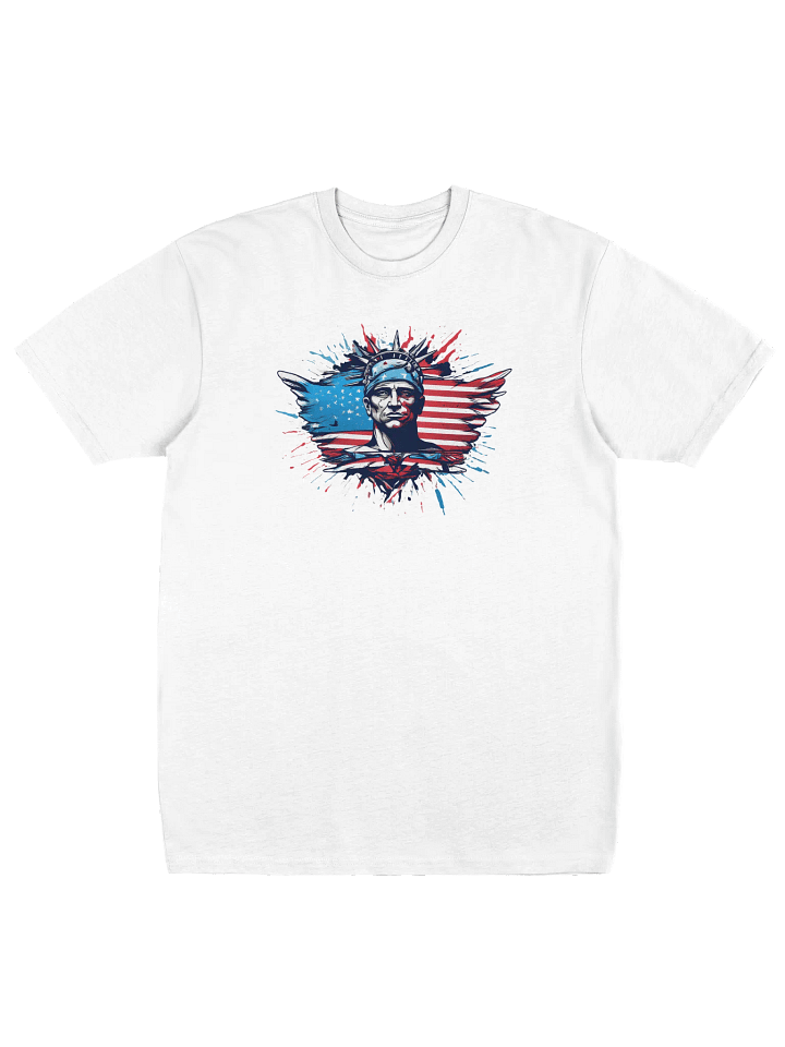 Liberty Graphic Tee, Stylish Men's USA Shirt, Perfect Patriotic Gift product image (2)