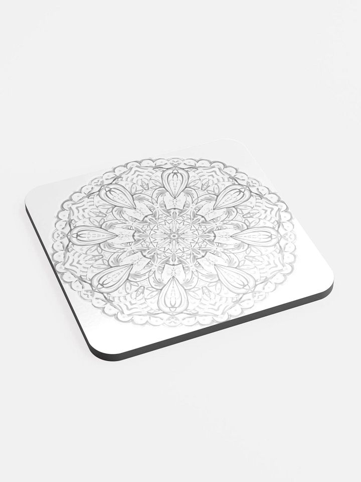 Mandala Monochrome Coaster Set product image (2)