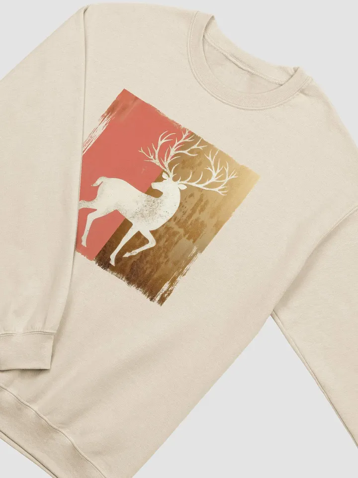 Holiday reindeer charm - sweatshirt regular FIT product image (3)