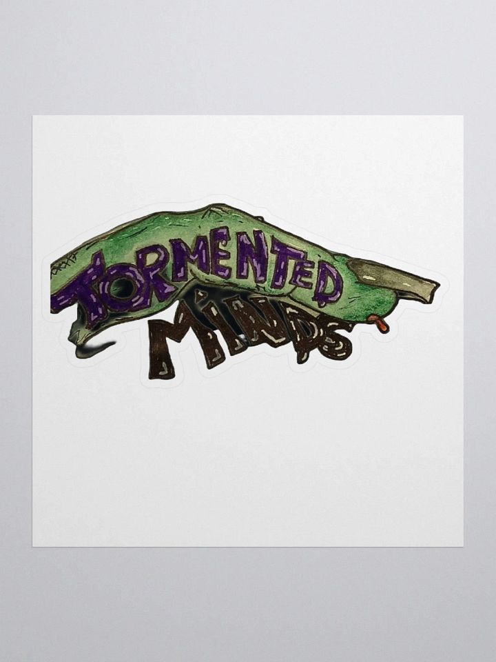 Finger On Tormented Minds Sticker product image (1)