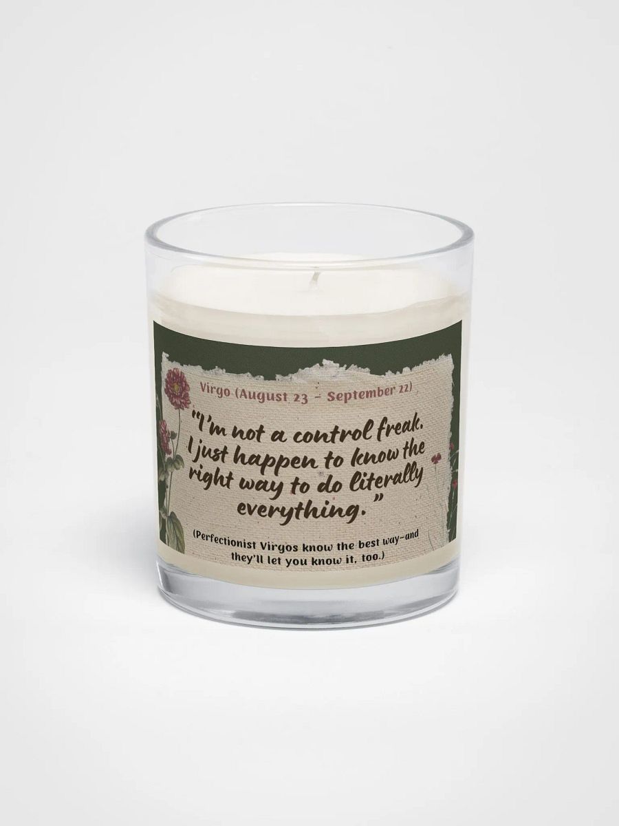 Virgo - Zodiac Candles product image (1)