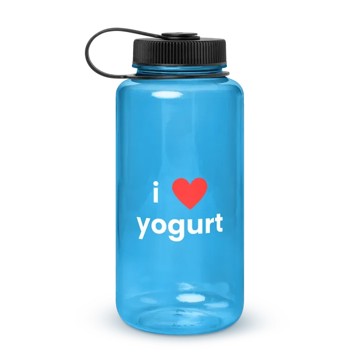 "i ❤ yogurt" plastic water bottle product image (3)