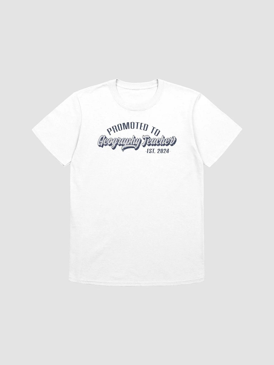 Promoted to Geography Teacher 2024 Vintage Educator T-Shirt product image (1)